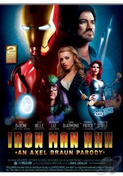 Iron Man XXX An Axel Braun Parody DVD Cover Art